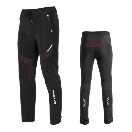 ROCKBROS cyklistické kalhoty větruodolné dlouhé kalhoty sportovní cyklistické kalhoty evropská velikost M-4XL