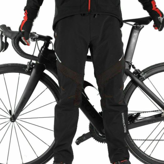ROCKBROS cyklistické kalhoty větruodolné dlouhé kalhoty sportovní cyklistické kalhoty evropská velikost M-4XL