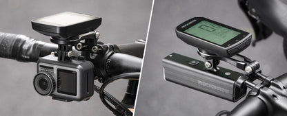 Držák na cyklistický počítač ROCKBROS pro držák GPS na řídítka Garmin Bryton Wahoo hliníkový