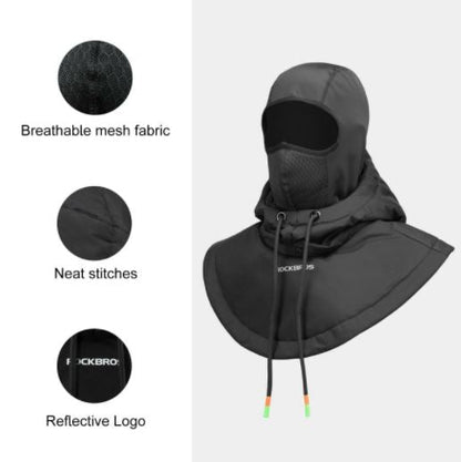 ROCKBROS Balaclava Ski Mask Winter Balaclava Thermal Fleece Mask Motocykl