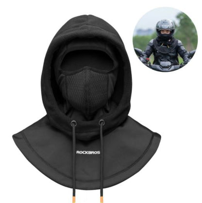 ROCKBROS Lyžařská maska Thermal Fleece Kukla Zimní čepice Kukla pod helmu