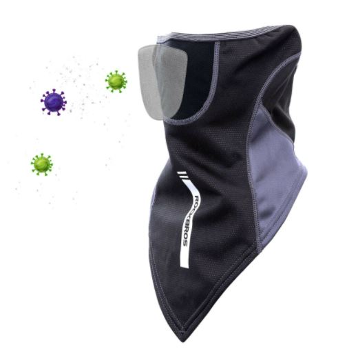 ROCKBROS Zimní šátek na krk Motocyklový šátek Poloviční kukla Kukla Unisex