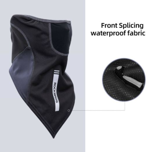 ROCKBROS Zimní šátek na krk Motocyklový šátek Poloviční kukla Kukla Unisex