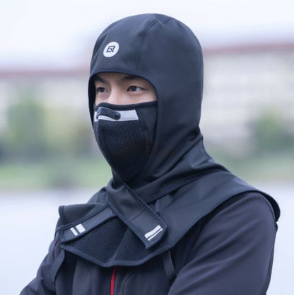 ROCKBROS Balaclava Winter Mask Fleecová lyžařská maska Větruodolná Motocyklová cyklistika