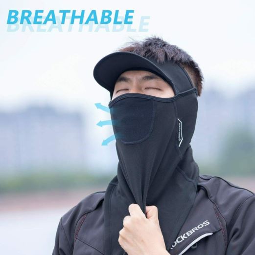 ROCKBROS Half Balaclava maska na kolo Tube Scarf Motocykl větruodolná