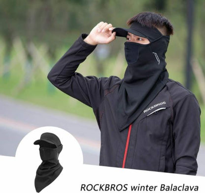ROCKBROS Half Balaclava maska na kolo Tube Scarf Motocykl větruodolná