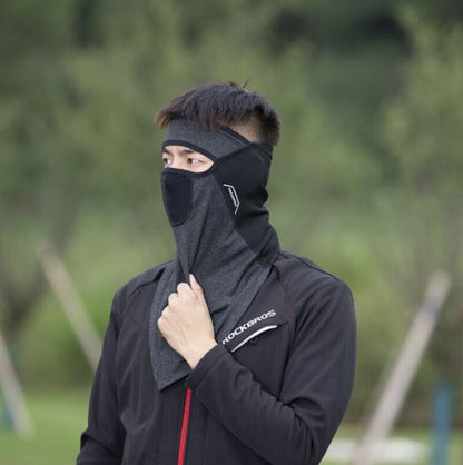 ROCKBROS Half Balaclava maska na kolo Tube Scarf Motocyklový pásek do vlasů odolný proti větru