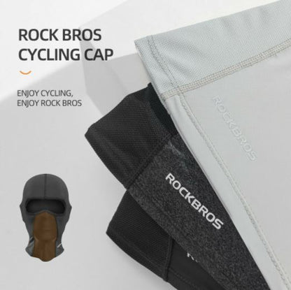 ROCKBROS kukla prodyšná na motorku UPF50+ letní ledové hedvábí