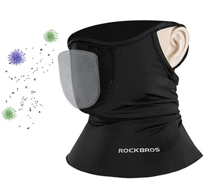 ROCKBROS šátek na krk Kukla Tube šátek Vysoce elastický prodyšný multifunkční šátek UPF 50+ Cool Cyklistická poloviční kukla Muži/Ženy