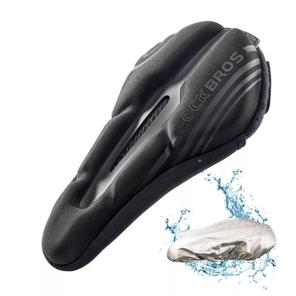 ROCKBROS obal na sedlo na kolo gelový obal na sedlo s pláštěnkou unisex