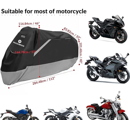 ROCKBROS Motocyklová garáž Kryt na plachtu na skútr Vodotěsný
