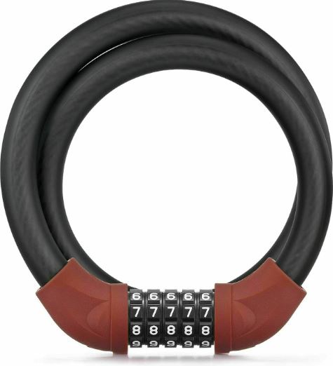 ROCKBROS Bicycle Lock E Bike Pětimístný kombinovaný zámek Motocykl, MTB skútr