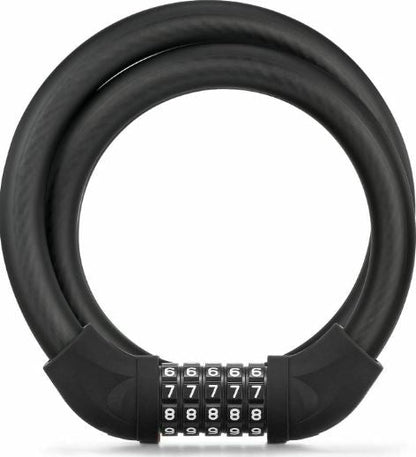 ROCKBROS Bicycle Lock E Bike Pětimístný kombinovaný zámek Motocykl, MTB skútr