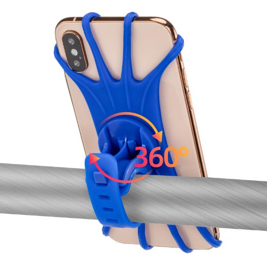 ROCKBROS držák mobilního telefonu na kolo otočný o 360° držák na mobilní telefon pro 4,0-6,8" smartphone