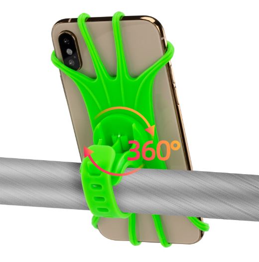 ROCKBROS držák mobilního telefonu na kolo otočný o 360° držák na mobilní telefon pro 4,0-6,8" smartphone