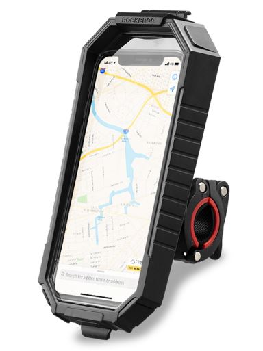 ROCKBROS držák mobilního telefonu na kolo motocykl univerzální 360° vodotěsný