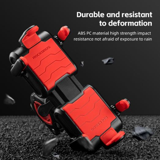 ROCKBROS držák mobilního telefonu na kolo Držák na motocykl 360° Univerzální smartphone