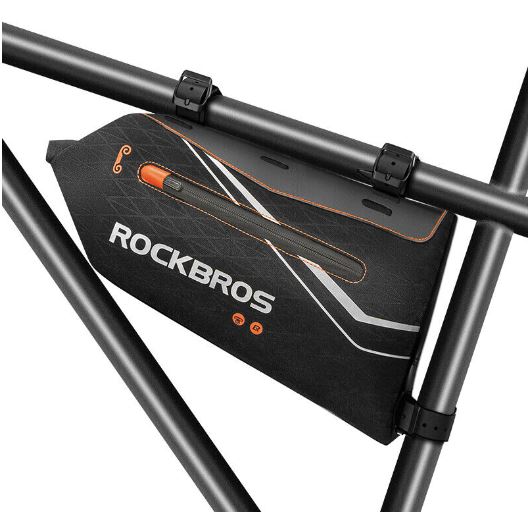 ROCKBROS taška na rám horní trubka taška na kolo pro MTB silniční elektrokolo 3,5L