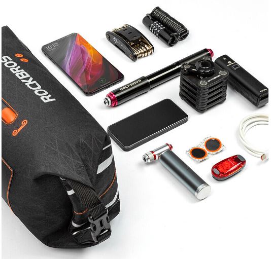 ROCKBROS taška na rám horní trubka taška na kolo pro MTB silniční elektrokolo 3,5L