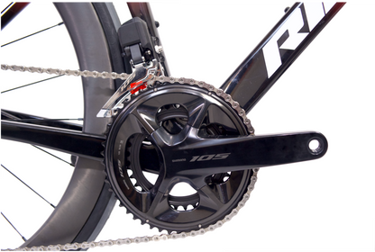 RINOS Karbonové Silniční Kolo Odin 6.1 Shimano 105 Di2, 24 rychlostí