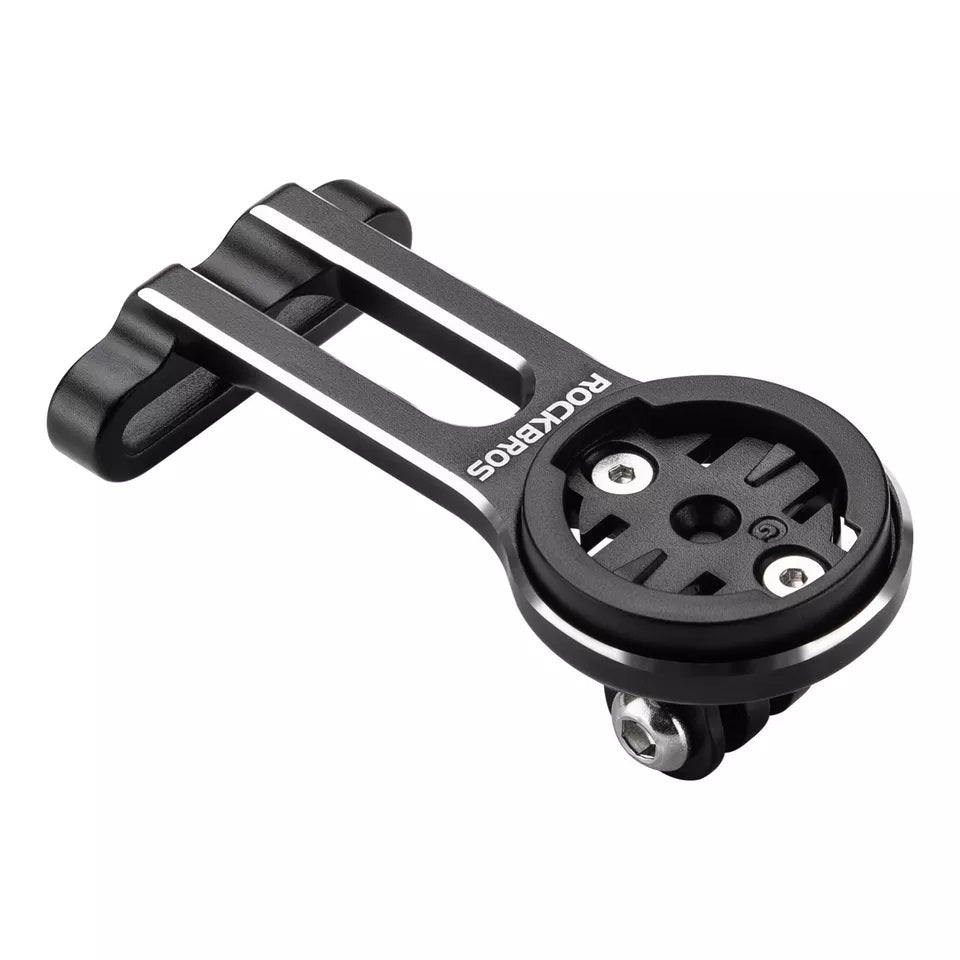 Držák na cyklistický počítač ROCKBROS pro držák GPS na řídítka Garmin Bryton Wahoo hliníkový