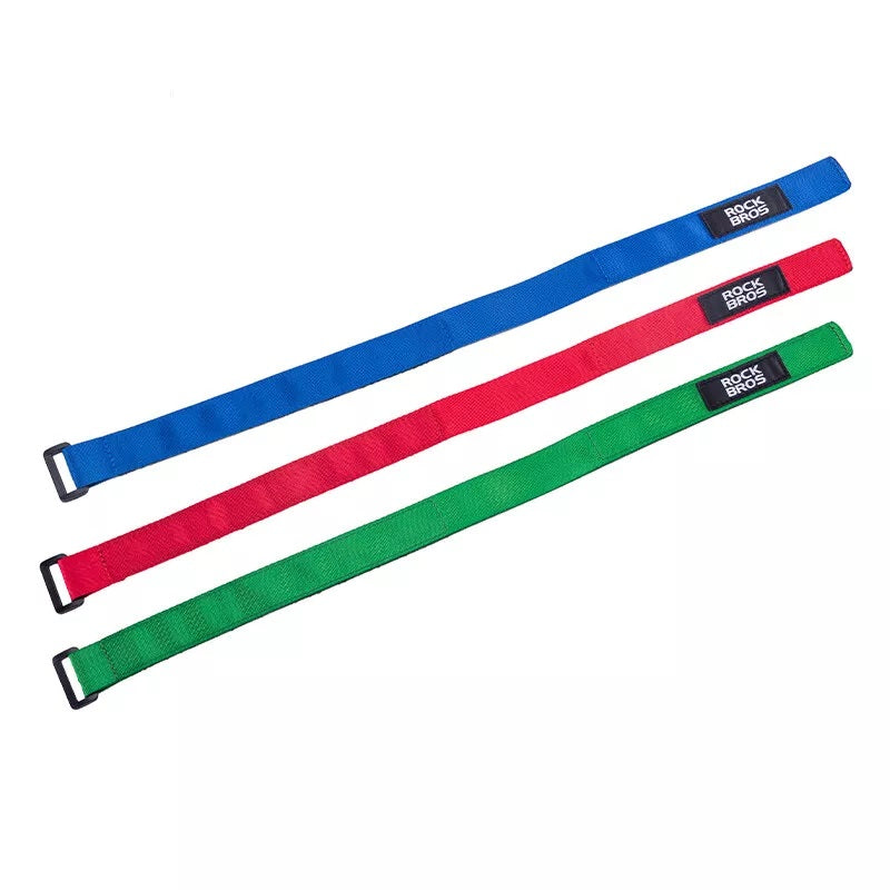 ROCKBROS Velcro stahovací pásek upínací pásek upínací pásek 49,8 cm cyklistické popruhy pro upevnění