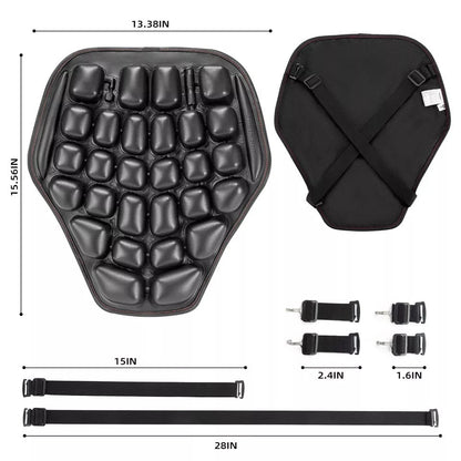 ROCKBROS Potah motocyklového sedla Vodotěsné 3D nafukovací sedlo absorbující nárazy