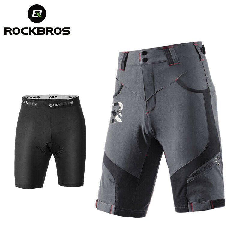 ROCKBROS Elite šortky s vnitřními šortkami a vycpávkou pro muže