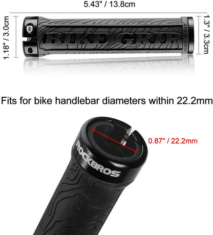 ROCKBROS rukojeti řídítek jízdního kola 22mm protiskluzové