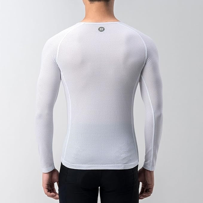 ROCKBROS košile s dlouhým rukávem pánský cyklistický dres, rychleschnoucí funkční triko, cyklistické oblečení, fitness triko na kolo, běh, tenis, turistiku, pánské