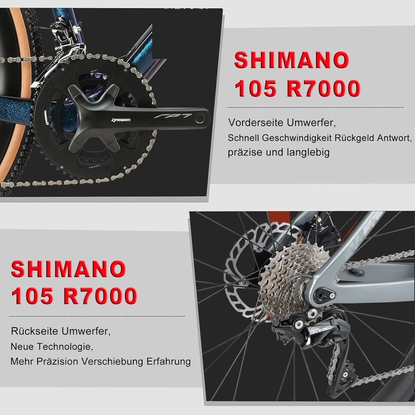 RINOS Sandman3.0 Gravel kolo s karbonovým rámem Shimano 105 R7000