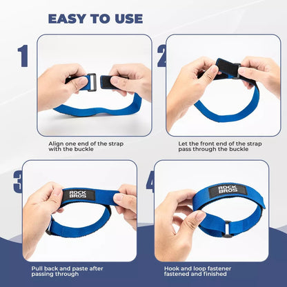 ROCKBROS Velcro stahovací pásek upínací pásek upínací pásek 49,8 cm cyklistické popruhy pro upevnění