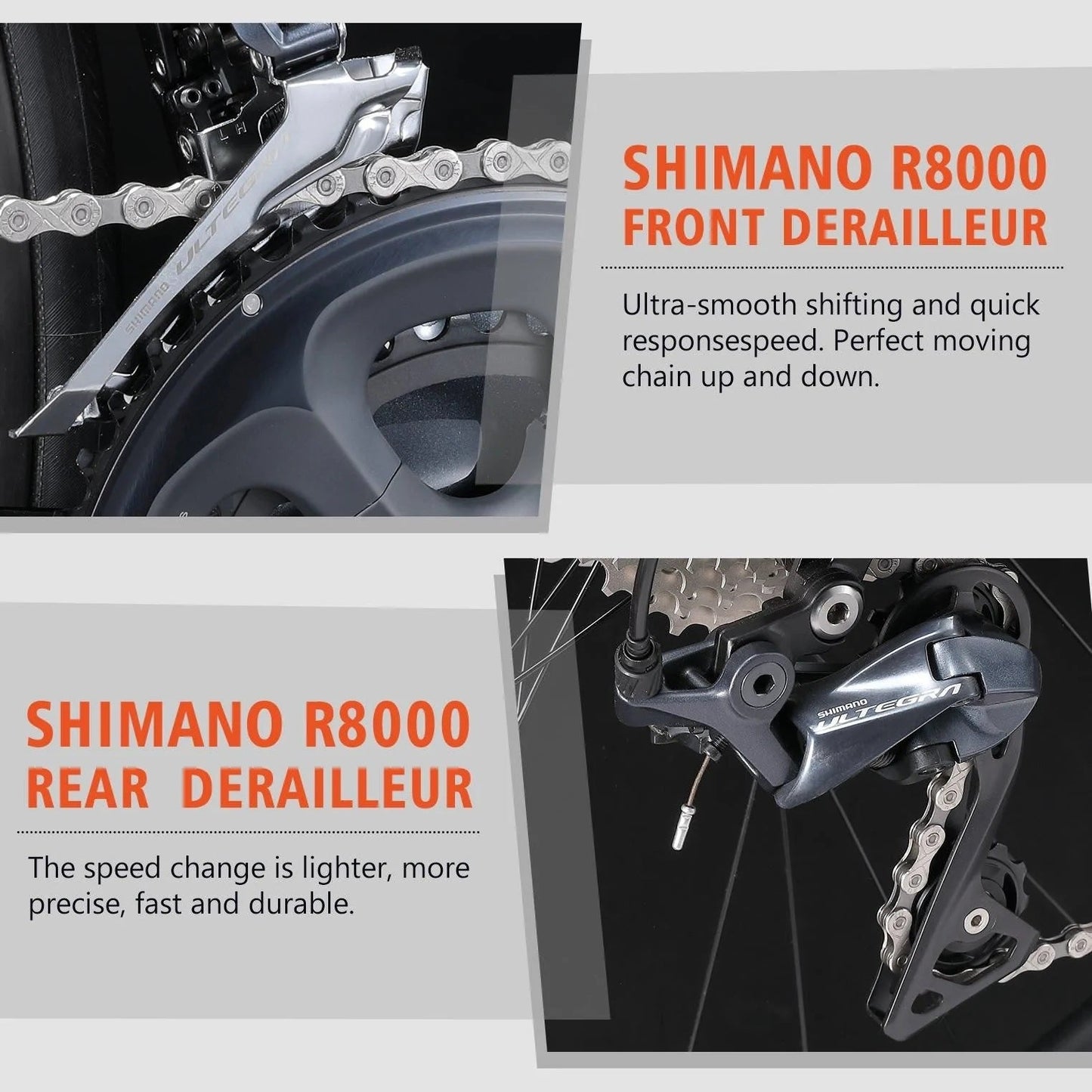 RINOS Odin5.0 Karbonové silniční kolo 700C Shimano Ultegra R8000 22 převodů