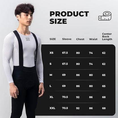 ROCKBROS košile s dlouhým rukávem pánský cyklistický dres, rychleschnoucí funkční triko, cyklistické oblečení, fitness triko na kolo, běh, tenis, turistiku, pánské