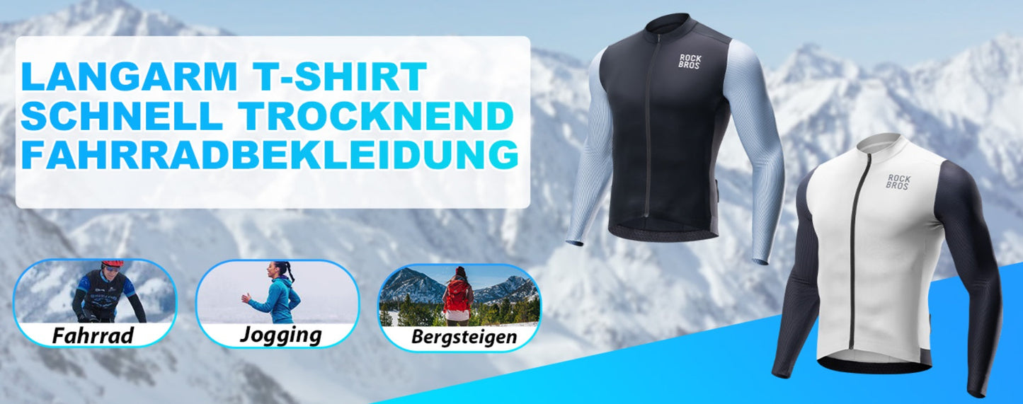 ROCKBROS lehký pánský cyklistický dres s krátkým rukávem MTB/silniční kolo EU velikost