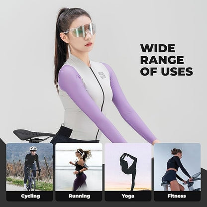 Cyklistický dres ROCKBROS dámský cyklistický dres s dlouhým rukávem letní bunda na kolo cyklistický dres dres na silniční kolo se 3 zadními kapsami MTB cyklistické oblečení prodyšné