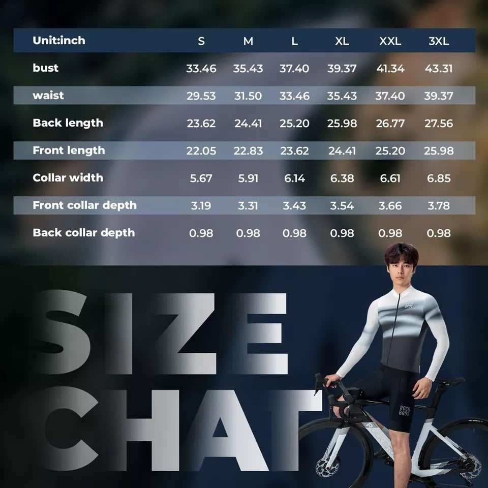 ROCKBROS pánský cyklistický dres, cyklodres s dlouhým rukávem, cyklistický dres pro cyklistiku, cyklistiku, MTB, silniční kolo, cyklistické oblečení, prodyšný, rychleschnoucí