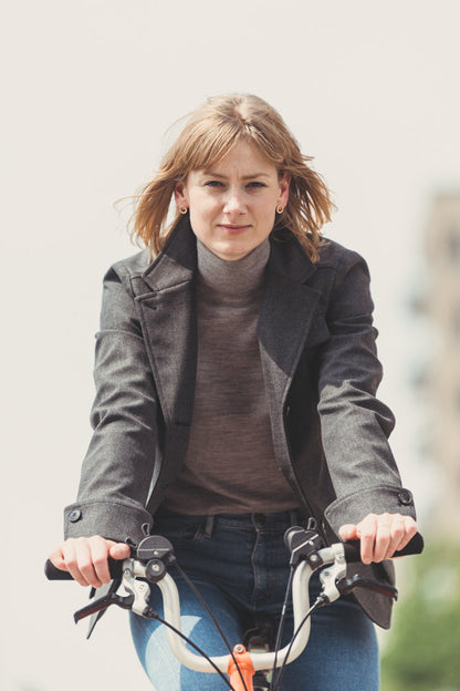 Cyklistický kabát Amity Paulina c_change Anthra Saka ženský