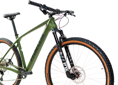 RINOS Gaia4.0 Karbonové horské kolo MTB Shimano SLX 12 rychlostí FOX Hardtail
