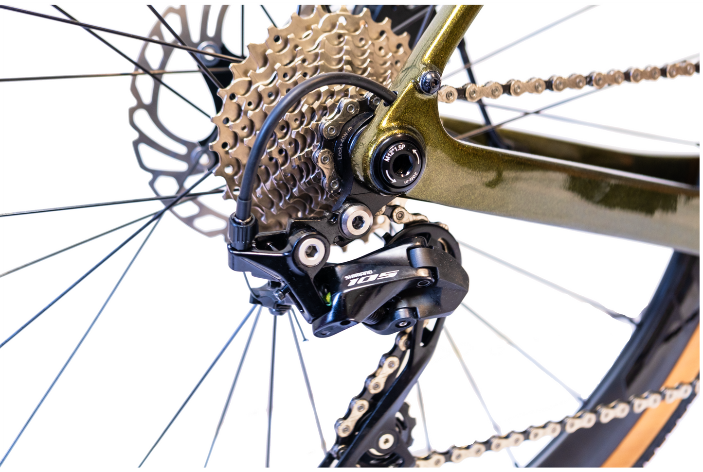 RINOS Sandman3.0 Gravel kolo s karbonovým rámem Shimano 105 R7000