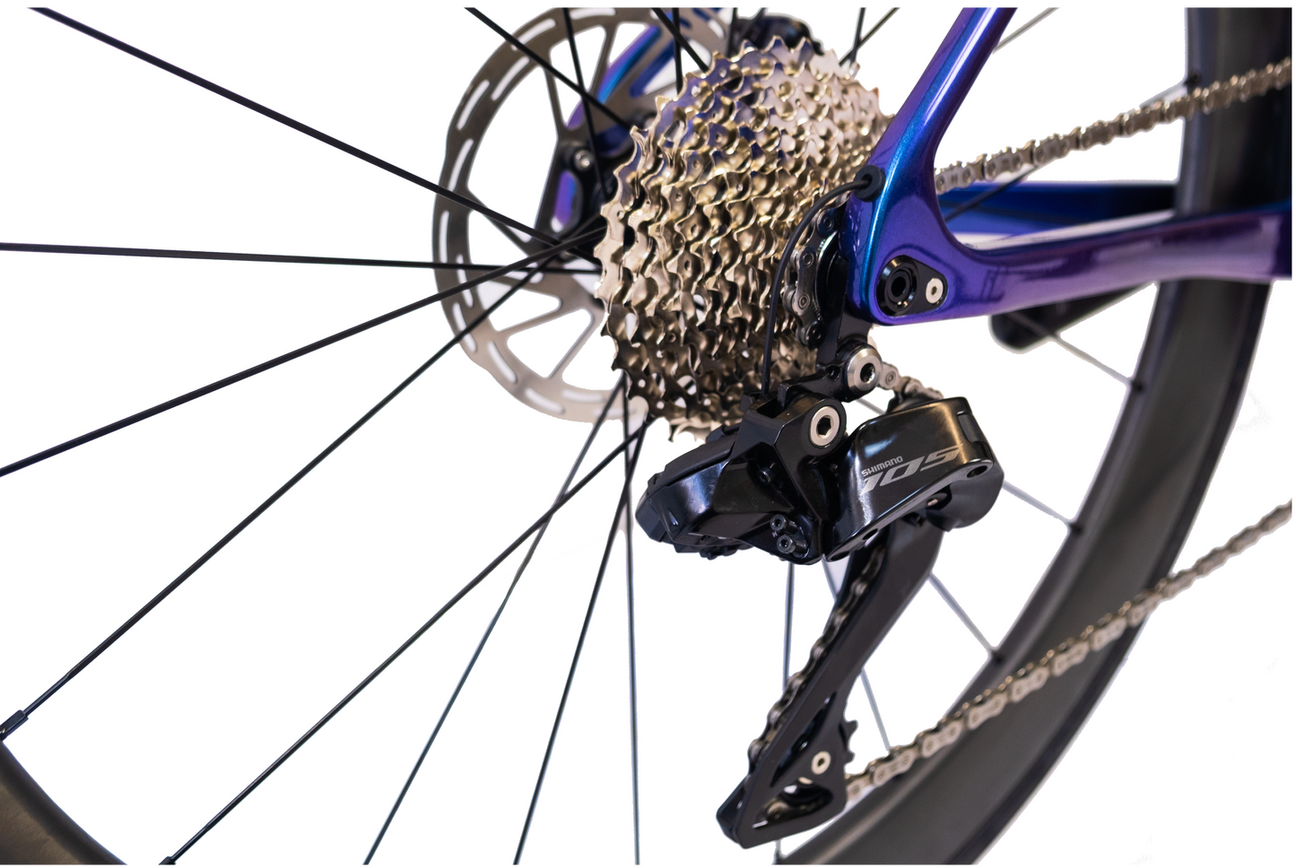 RINOS Karbonové Silniční Kolo Odin 6.1 Shimano 105 Di2, 24 rychlostí