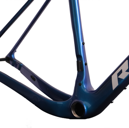 Sada rámu RINOS Gravel s vidlicí sedlovka řídítka karbonové vlákno T800 chameleon barva