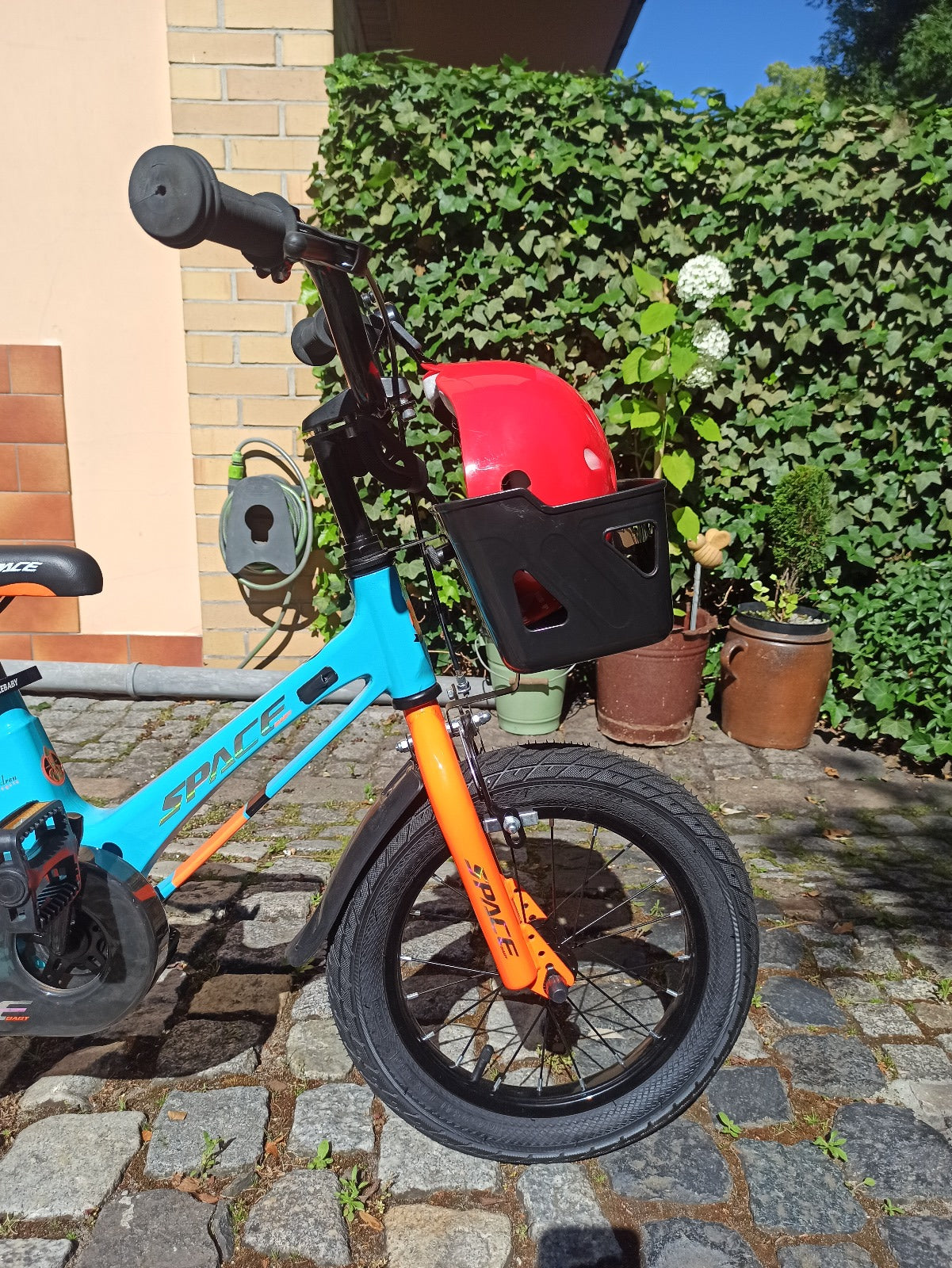 Dětské kolo SKYS od 3 do 9 let 14/16/18 palců modrá oranžová