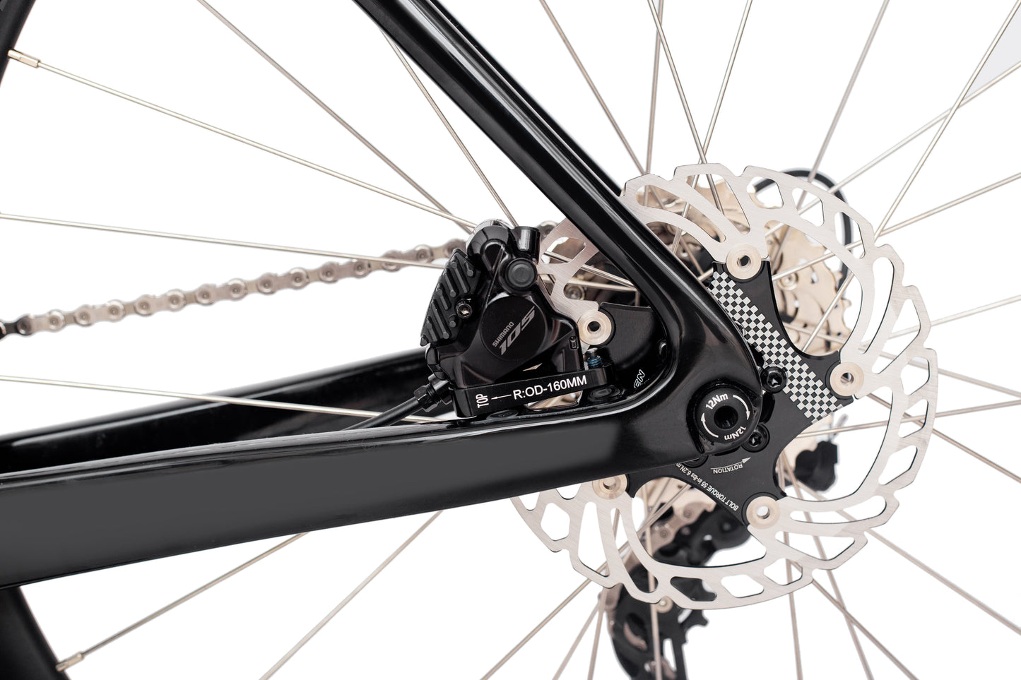 RINOS Odin4.0 Karbonové silniční kolo 700C Shimano 105 R7120 24 rychlostí