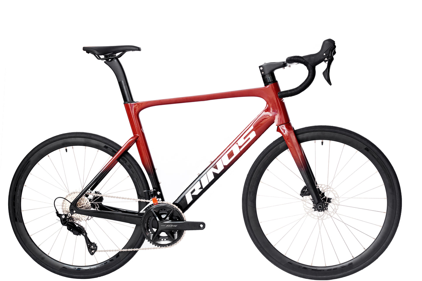 RINOS Odin4.0 Karbonové silniční kolo 700C Shimano 105 R7120 24 rychlostí