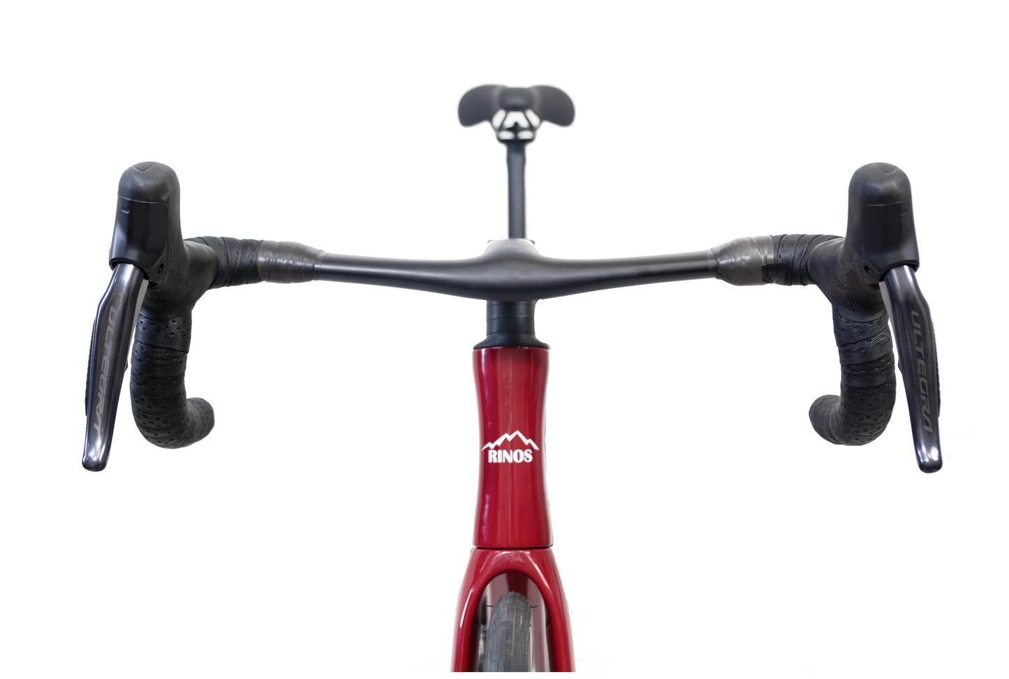 RINOS karbon silniční kolo Odin7.1 Shimano Ultegra Di2 Červená XS s karbonovými koly – 24 rychlostí