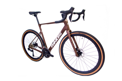 RINOS Karbon Gravel Sandman8.0 Shimano 105 Di2 Káva