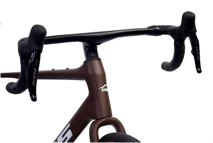 RINOS Karbon Gravel Sandman8.0 Shimano 105 Di2 Káva