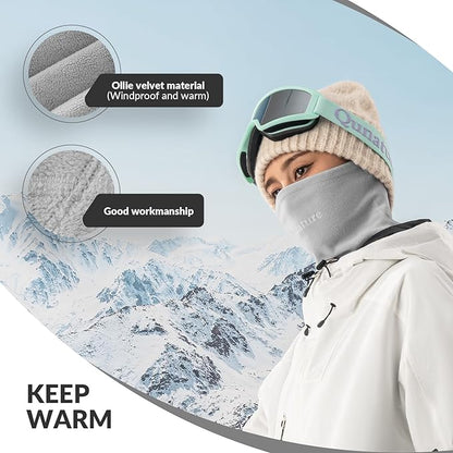Qunature Balaclava Winter Warm Balaclava Thermal větruodolná lyžařská maska Balaclava pro outdoorové aktivity, jako je cyklistika Motocyklování Snowboarding Lyžování Nákrčník pro ženy/muže Unisex