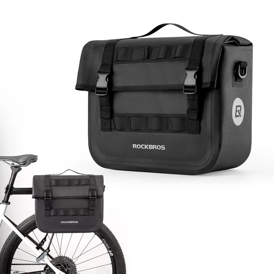 ROCKBROS taška na kolo/moto zavazadla 600D brašna 9-15L vodoodpudivá